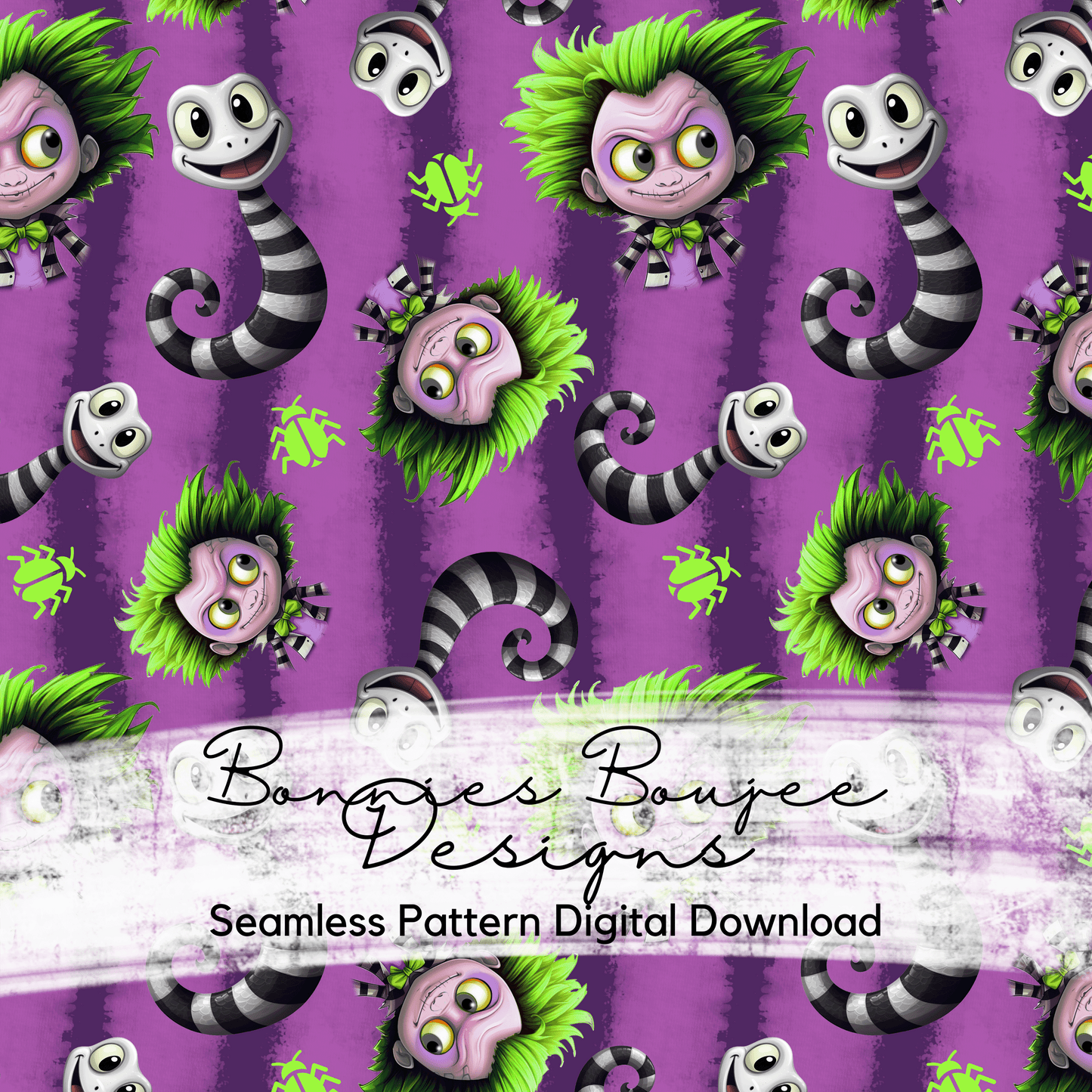 Beetlejuice and Sandworm Seamless File