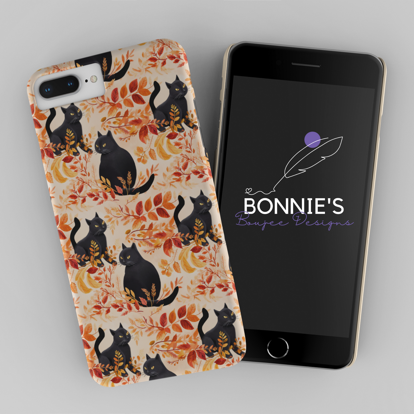 Black Cat Stylized Seamless File