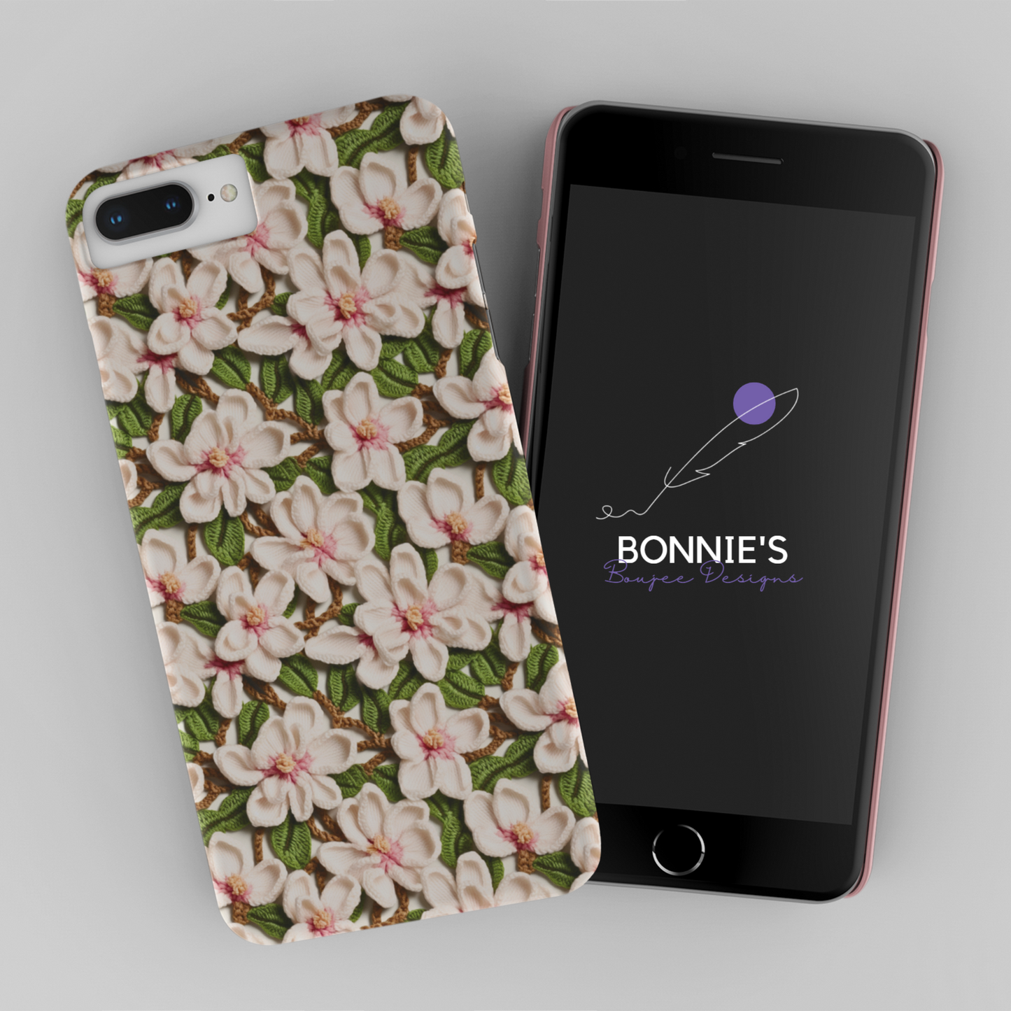 Crochet Magnolia Flowers Seamless File