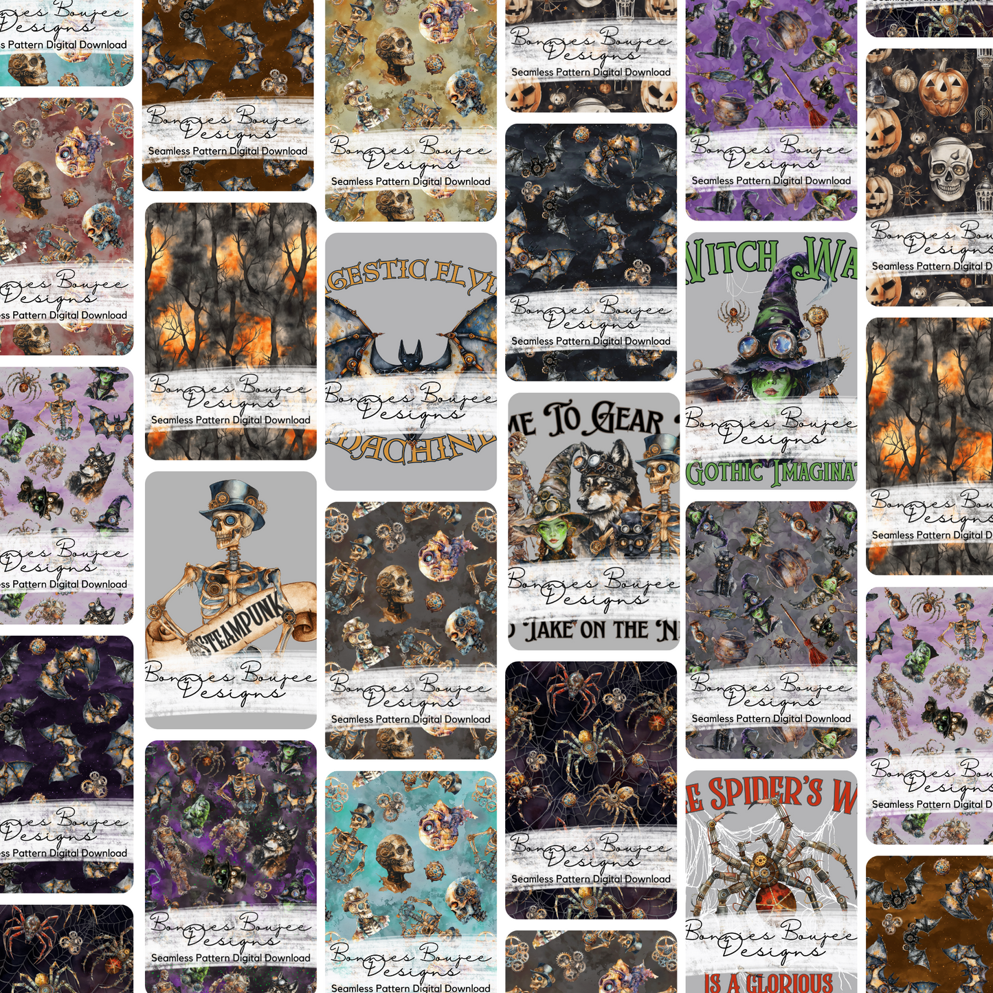 Steampunk Halloween Drop Bundle Purchase