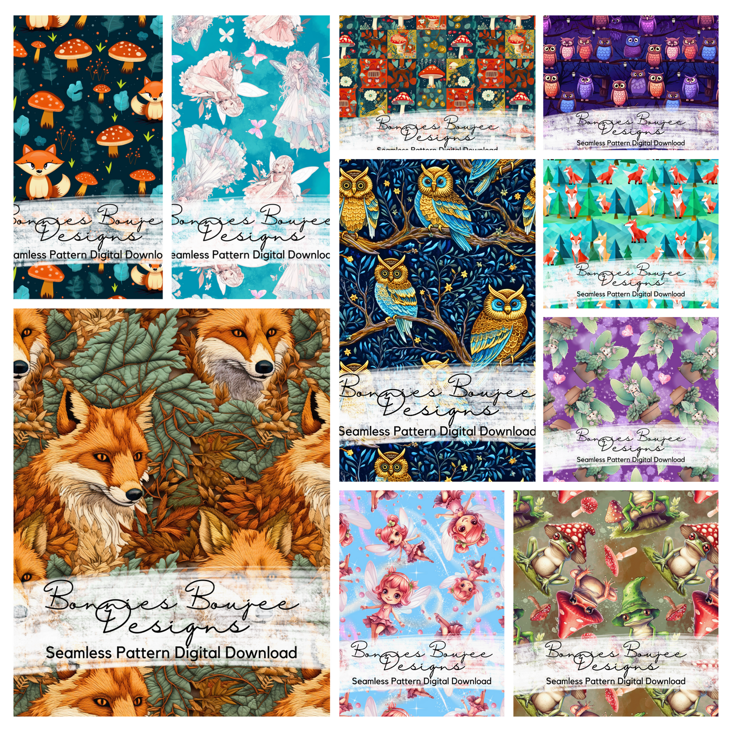 Entire Fairies and Foxes Drop Bundle Purchase