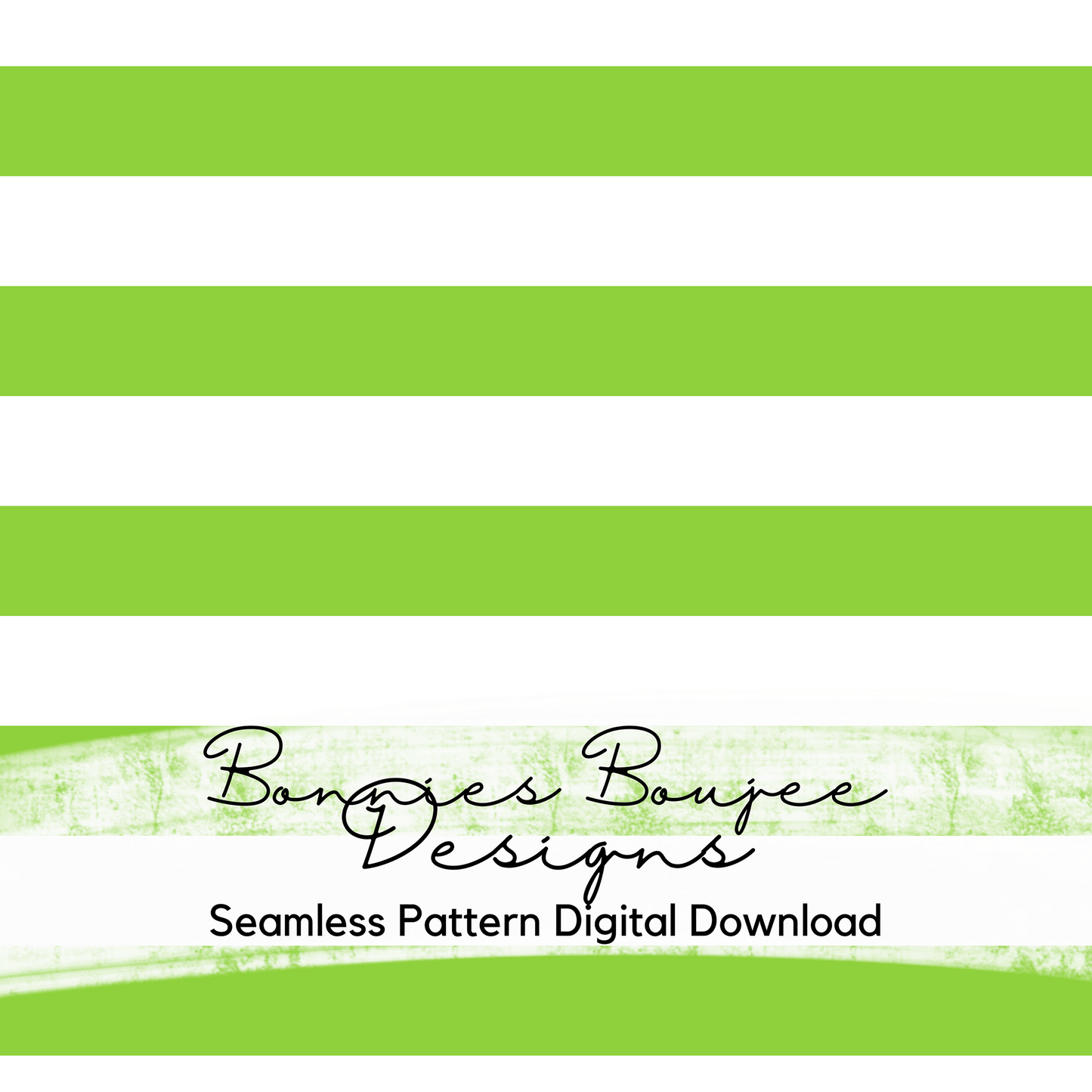 Green on White Stripes Seamless File