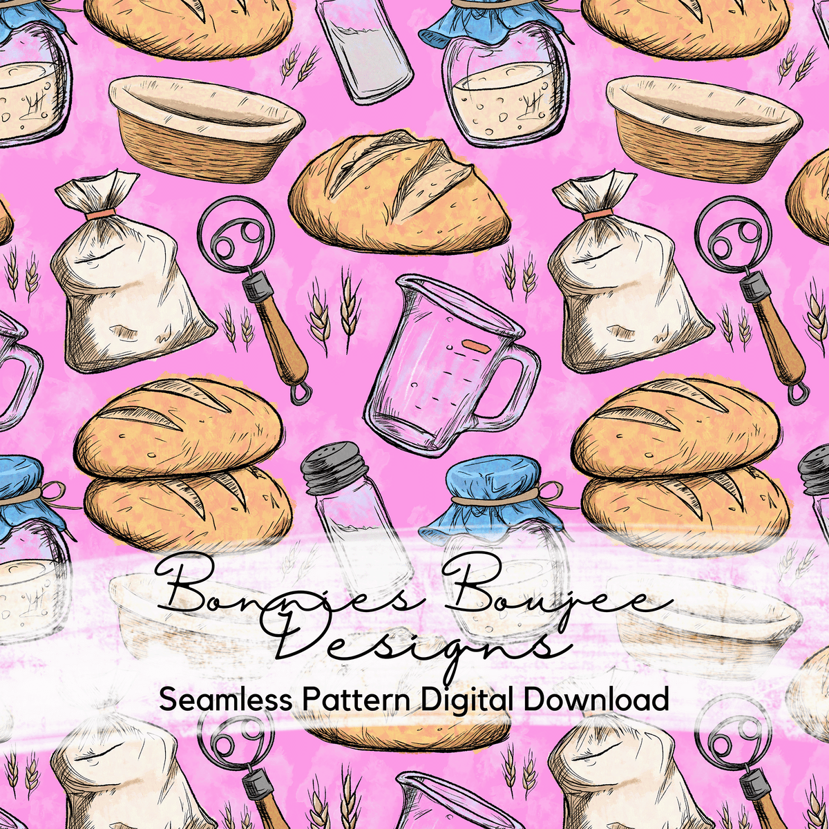 Sourdough Social Club Hand Drawn Bundle Purchase