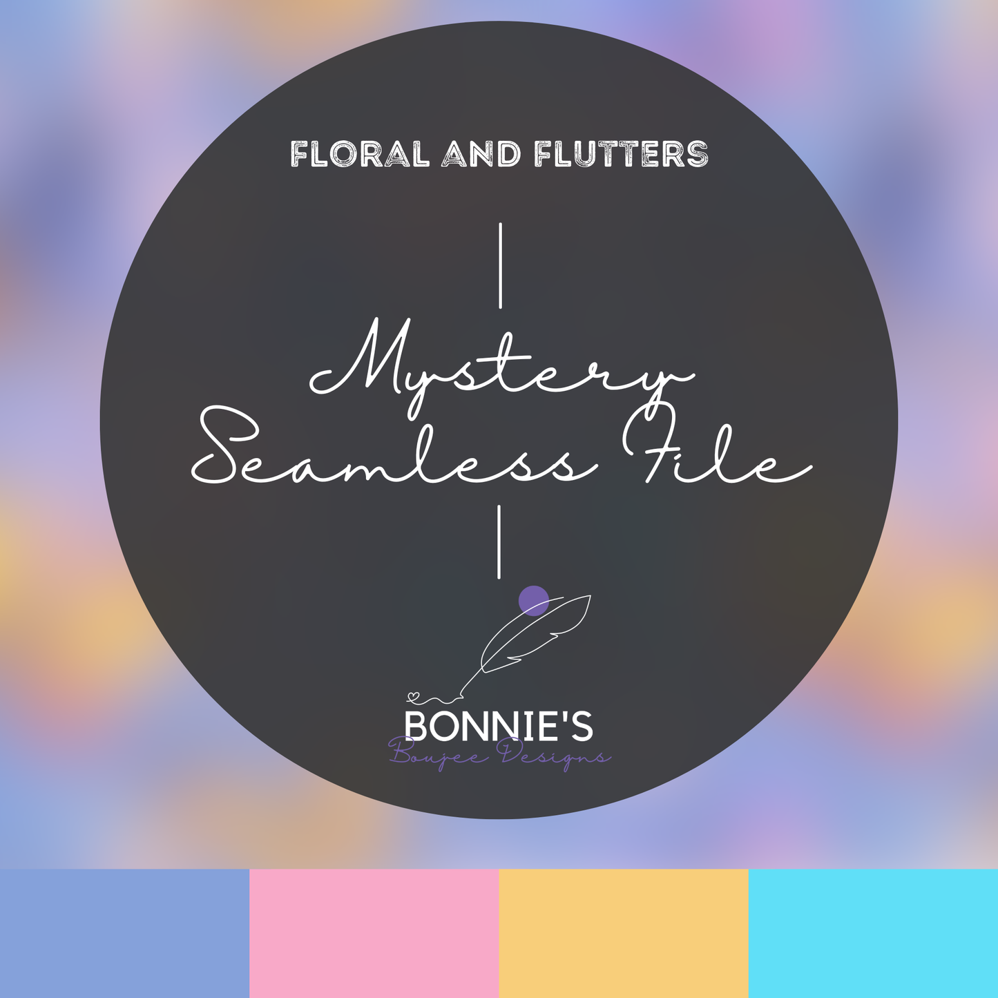 Mystery File Floral and Flutters Seamless File