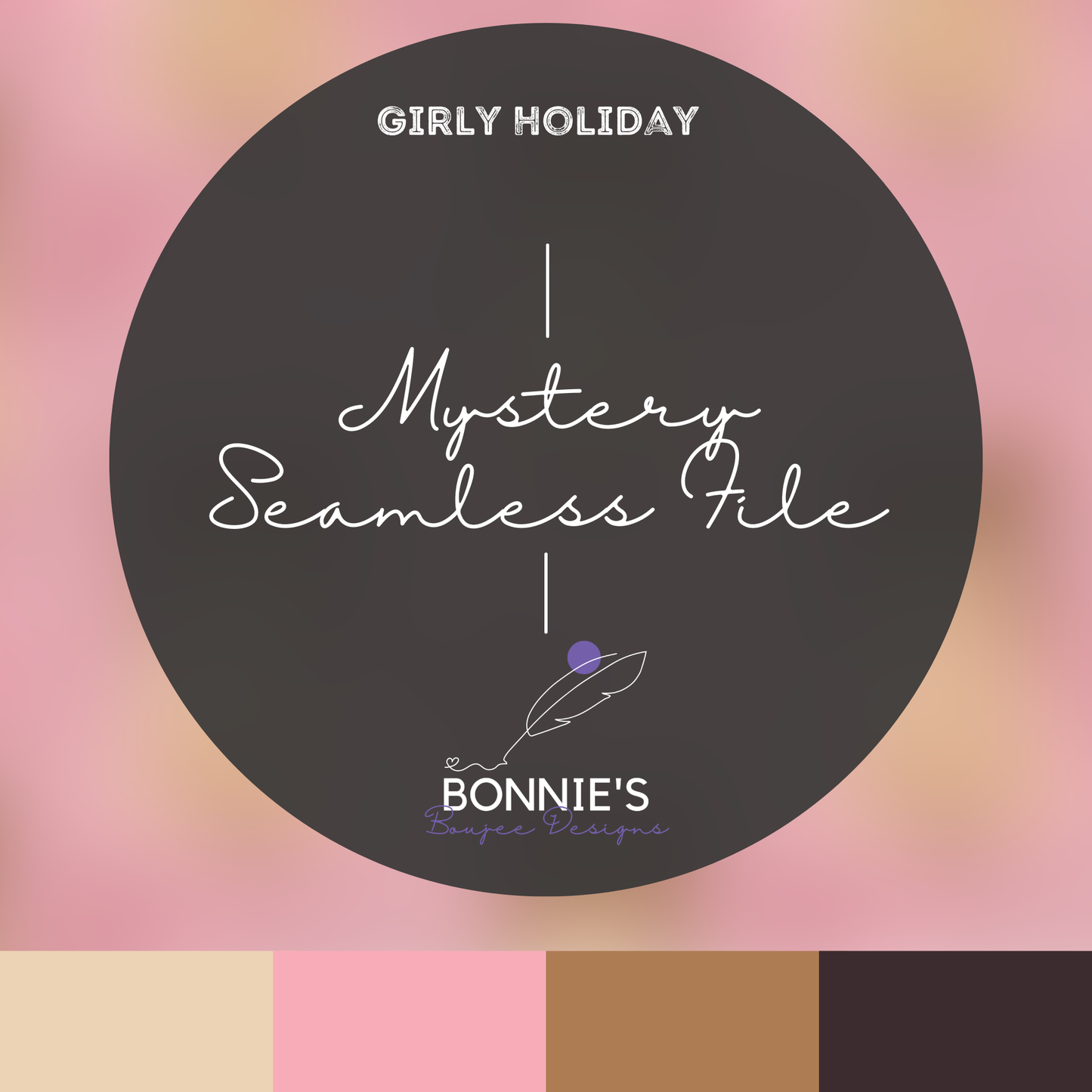 Mystery Girly Holiday Seamless File