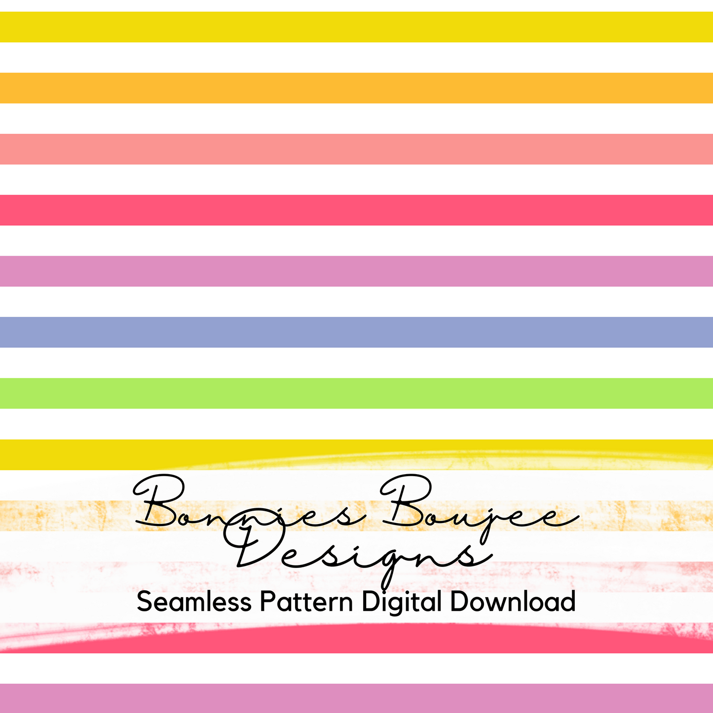 Pastel Rainbow Striped Seamless File