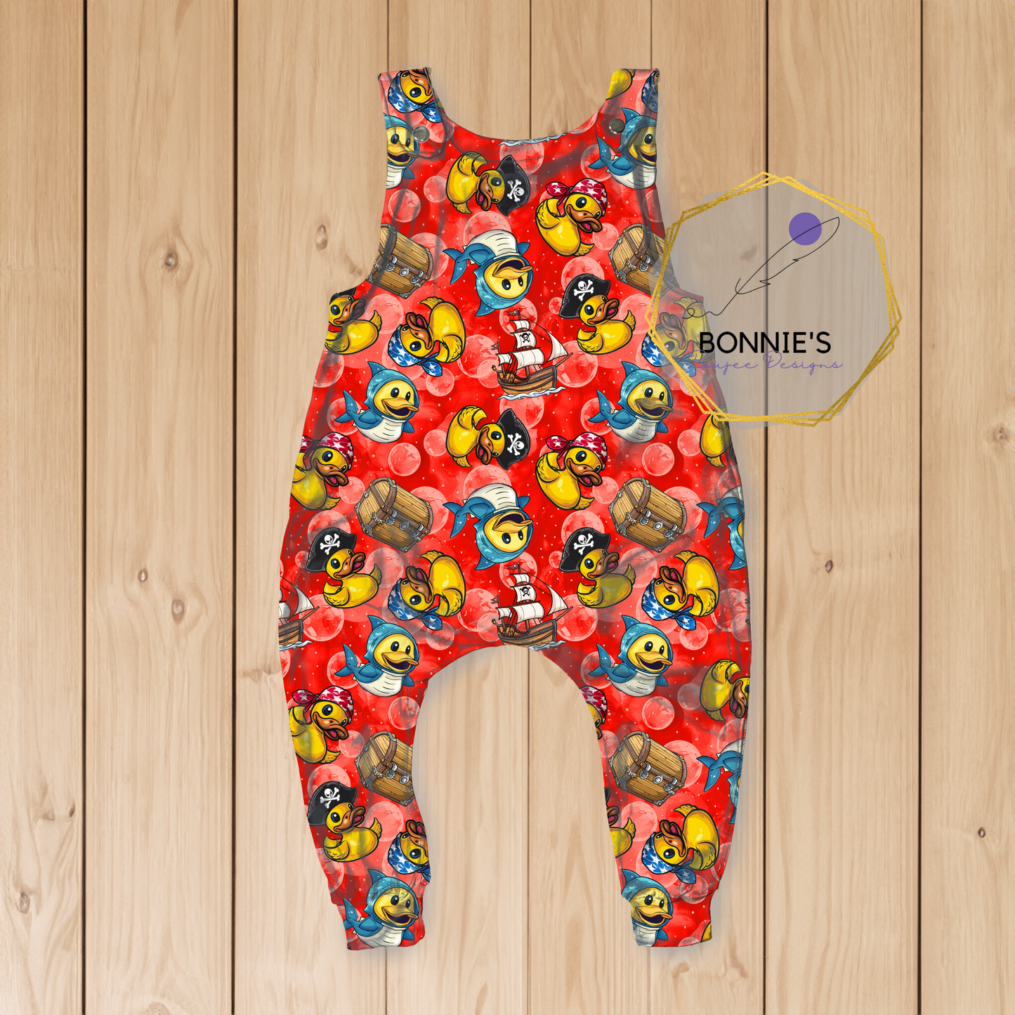 Pirate Rubber Duck Bundle Purchase with SWIM SAFE colorway options