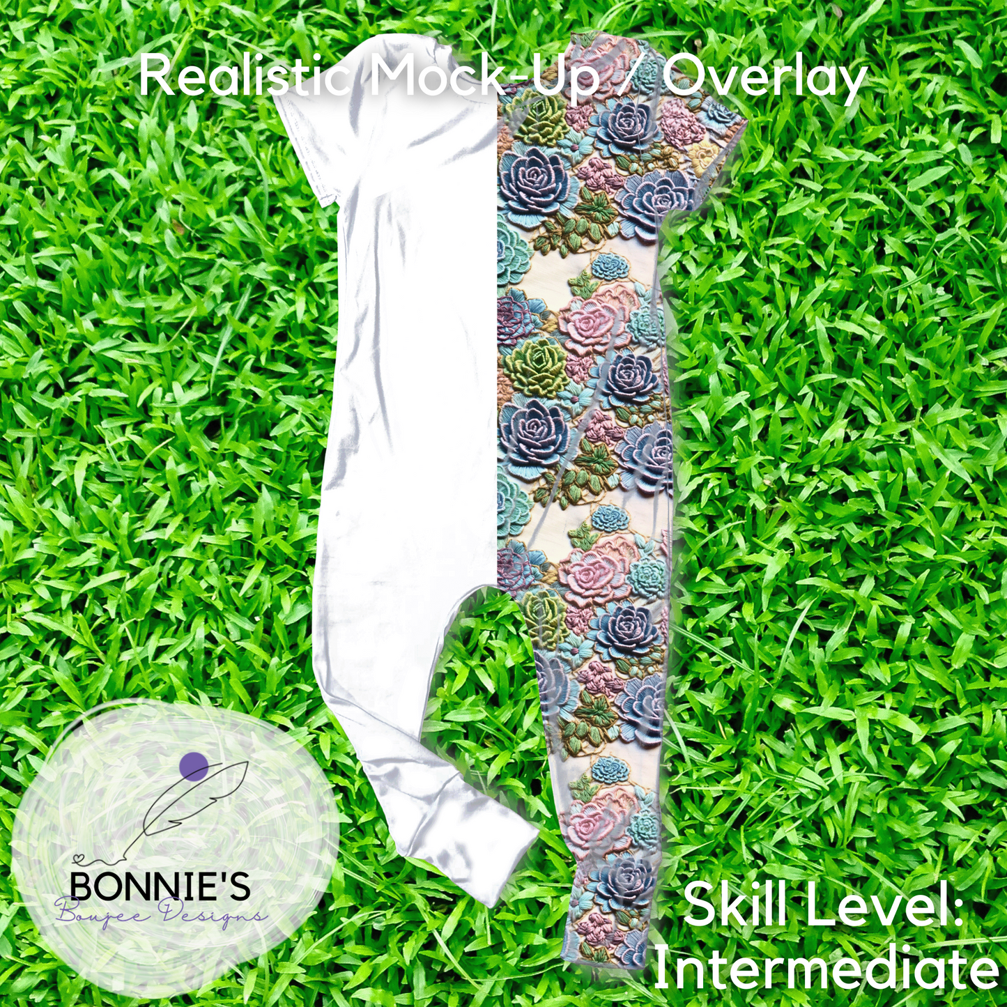 Mock-Up OG Romper from RSD on Grass Background