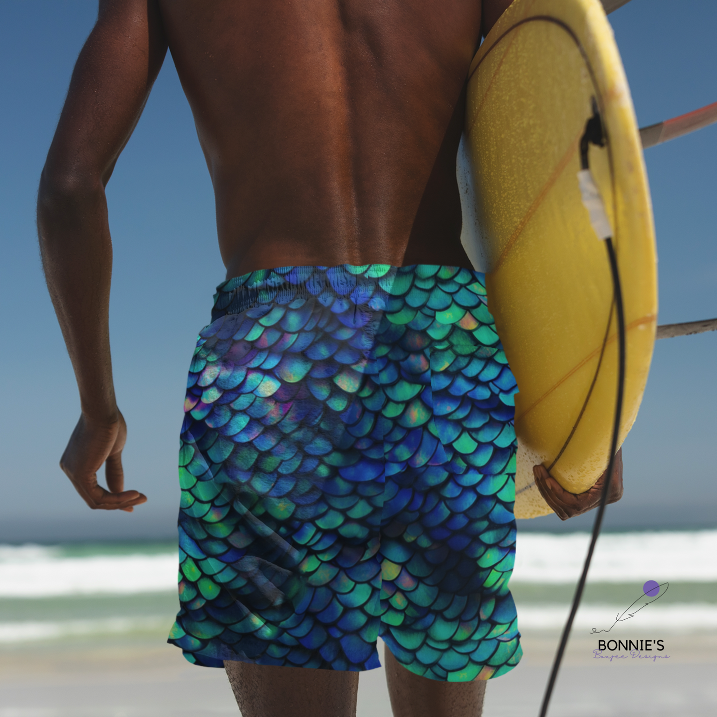 Green Fish Scales Seamless File