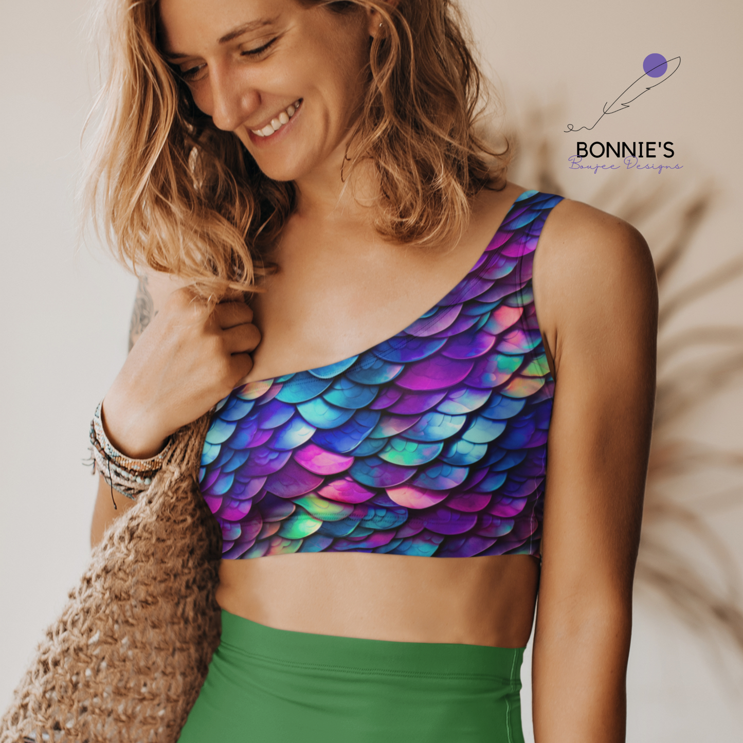 Purple Fish Scales Seamless File