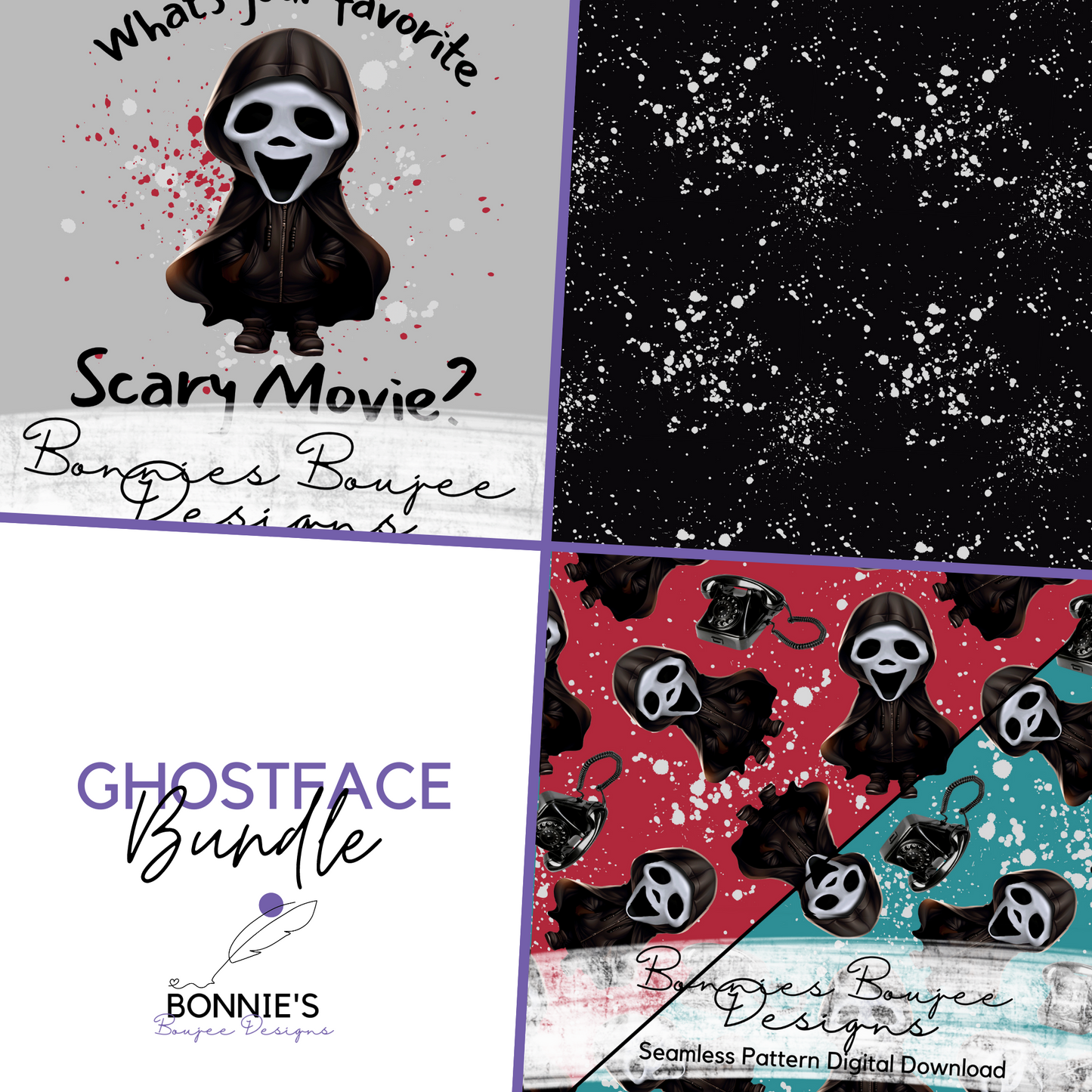 Cute Ghostface Bundle Purchase