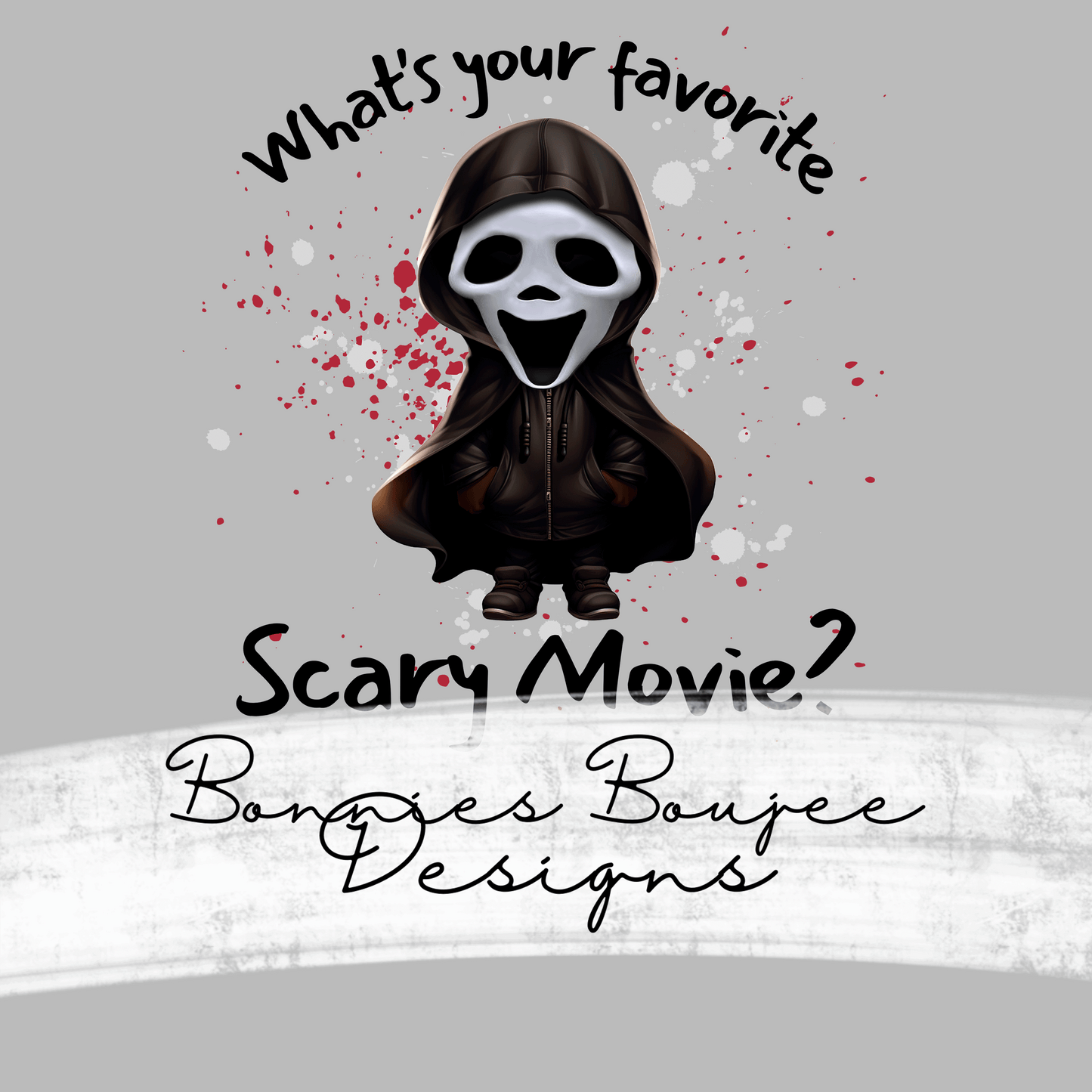 Cute Ghostface Sub PNG - Coordinating