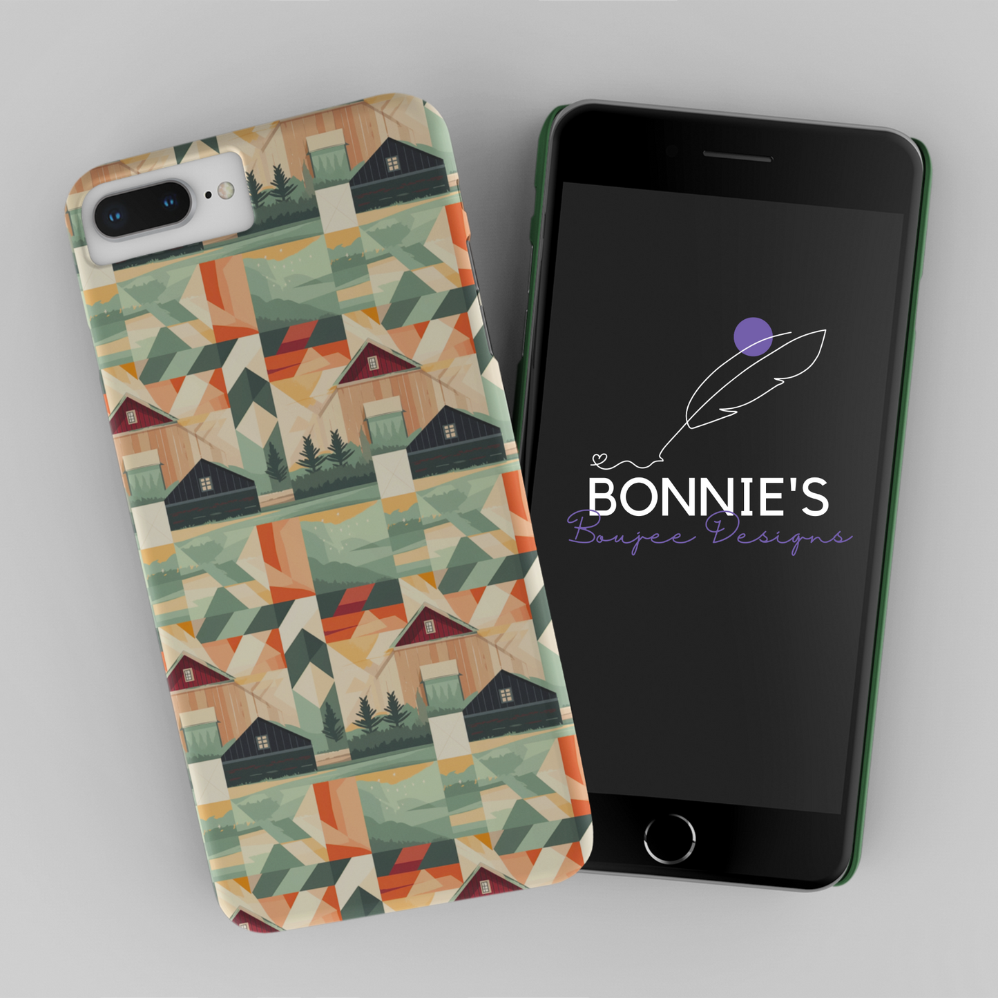 Distressed Barn Quilt Stylized Seamless File