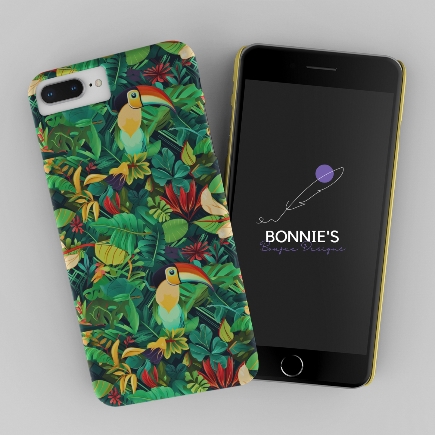 Tropical Tucan Summer Seamless File