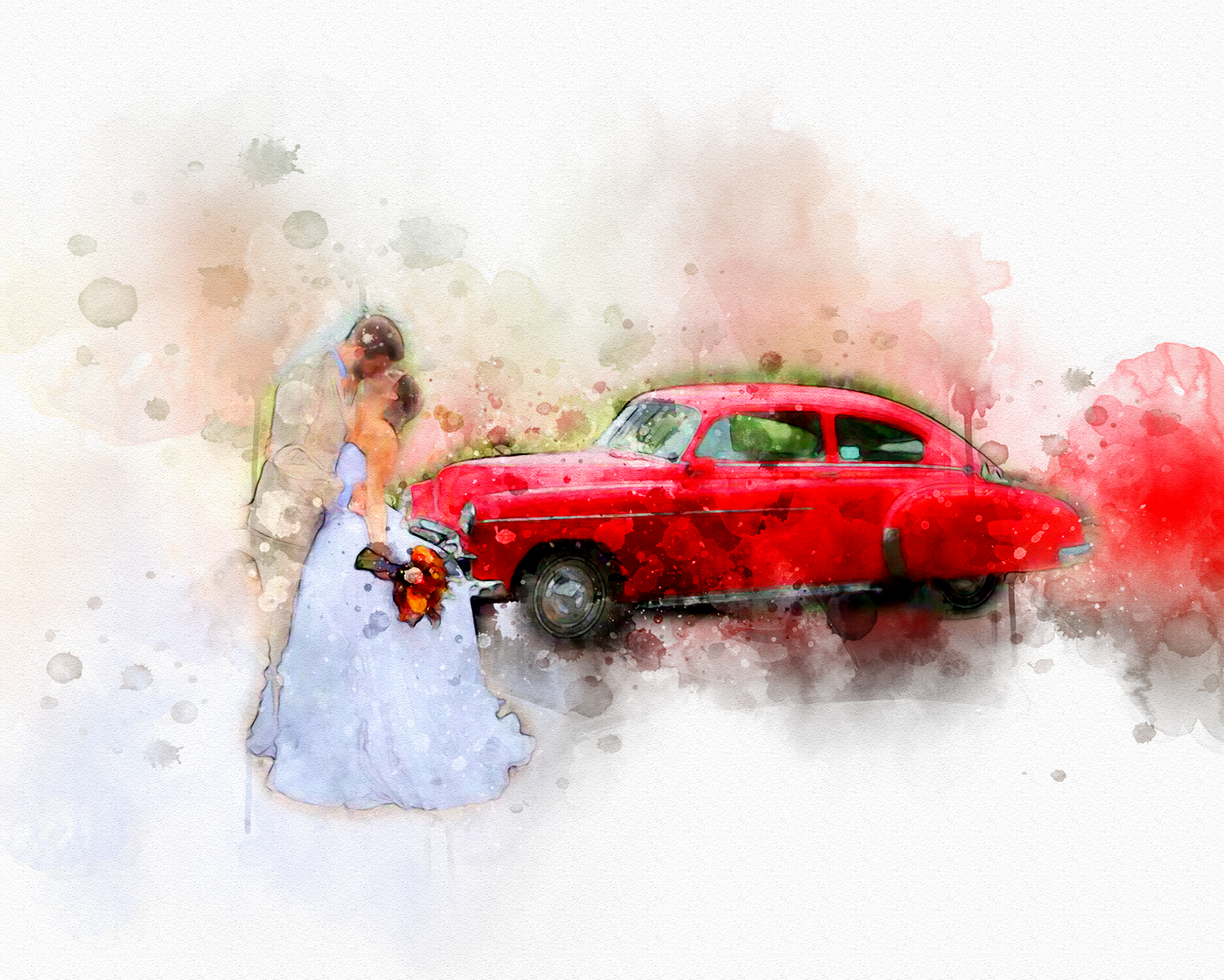 Custom Watercolor Portrait