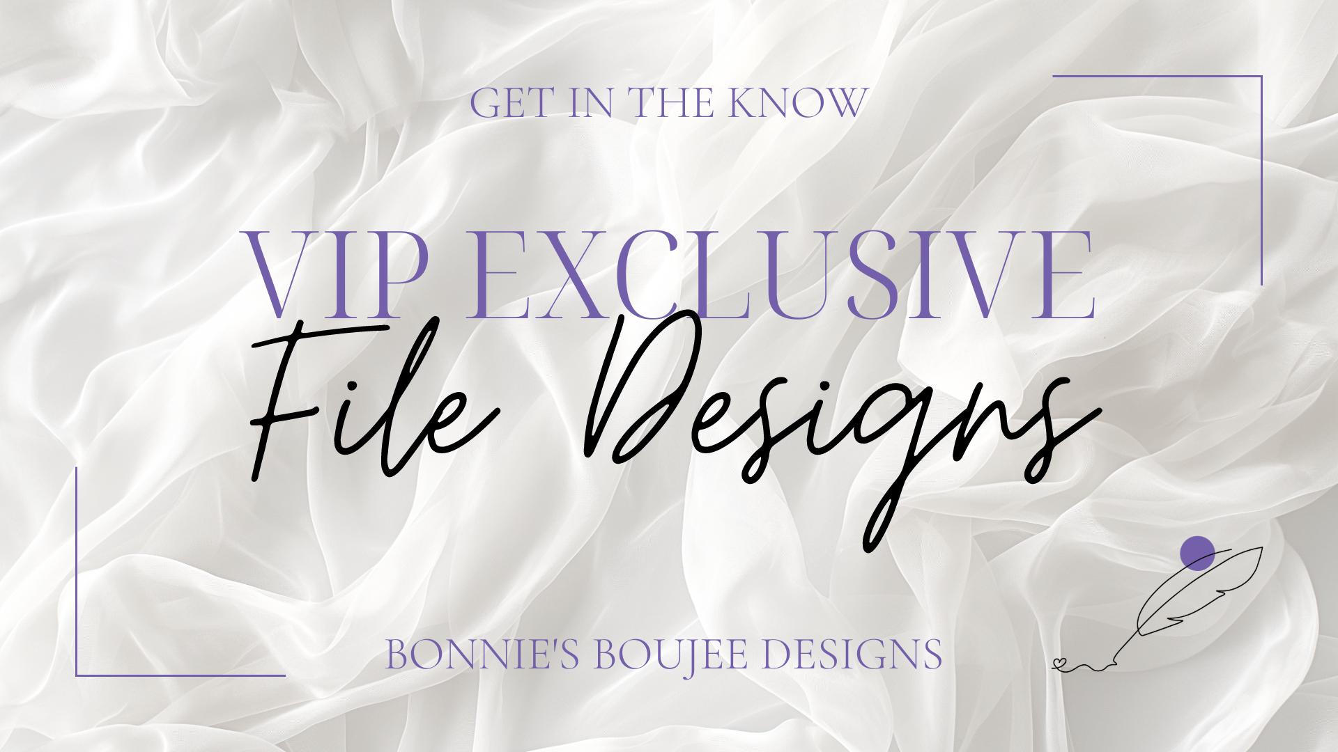 Facebook VIP Seamless Files – Bonnie's Boujee Designs