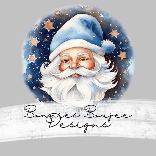 Blue Santa - Sub PNG - Coordinating