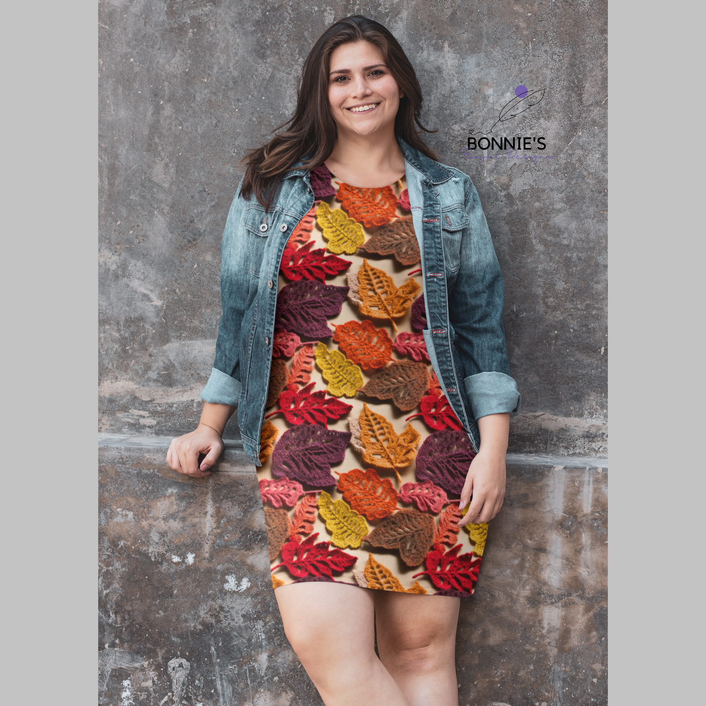 Crochet Fall Leaves Seamless File