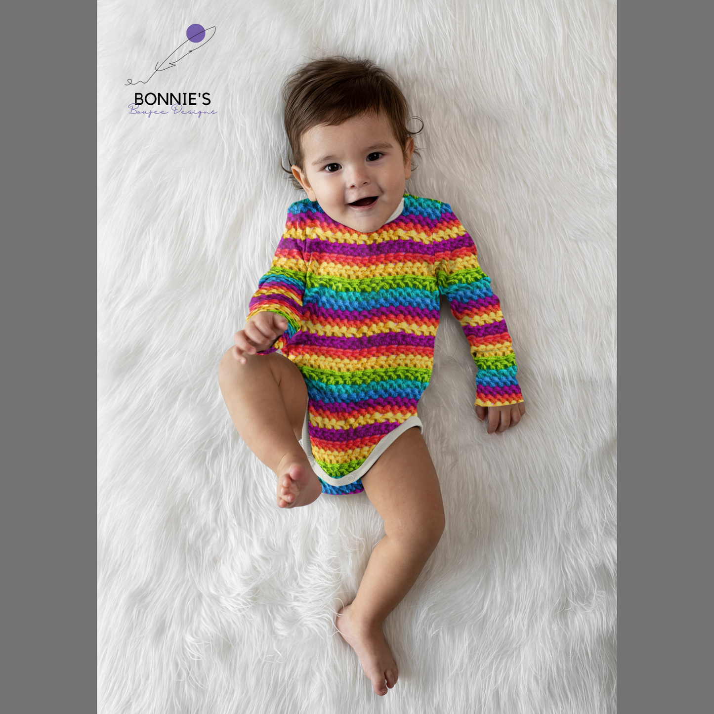 Rainbow Crochet Seamless File