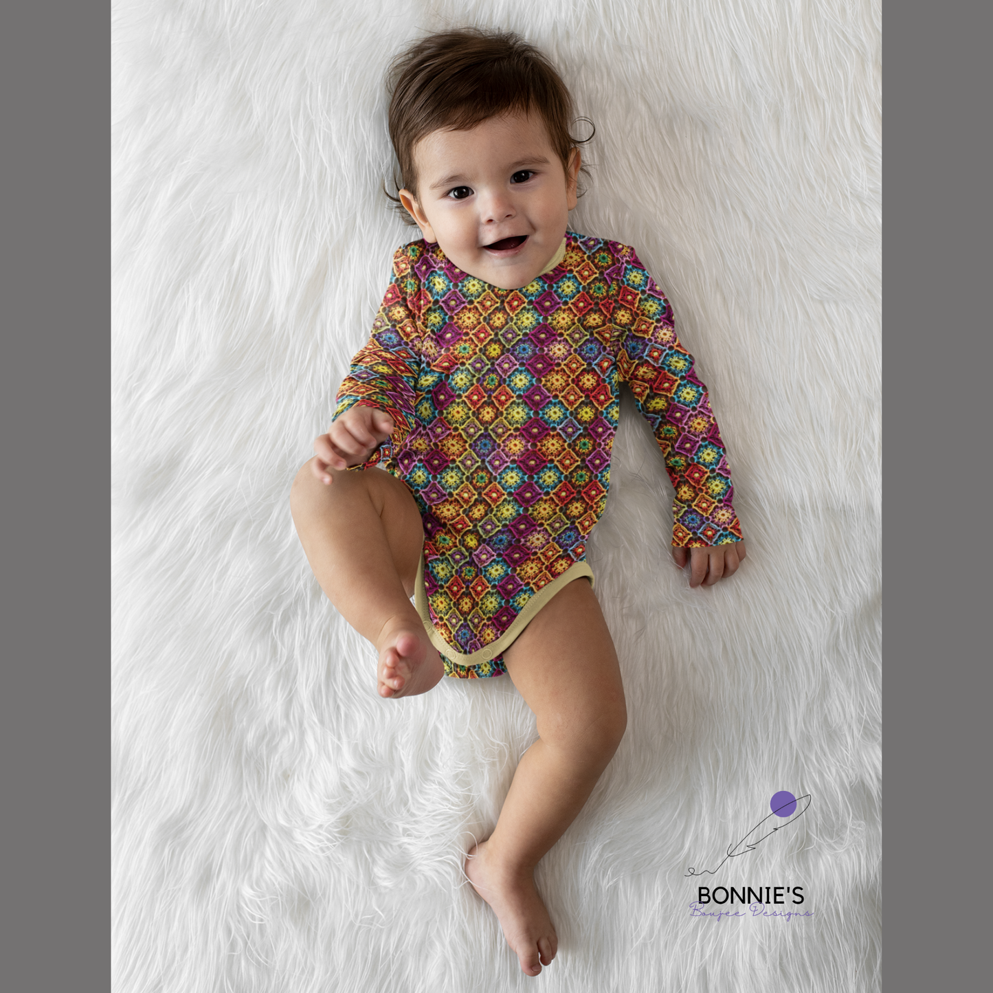 Multicolored Patchwork Crochet Seamless File