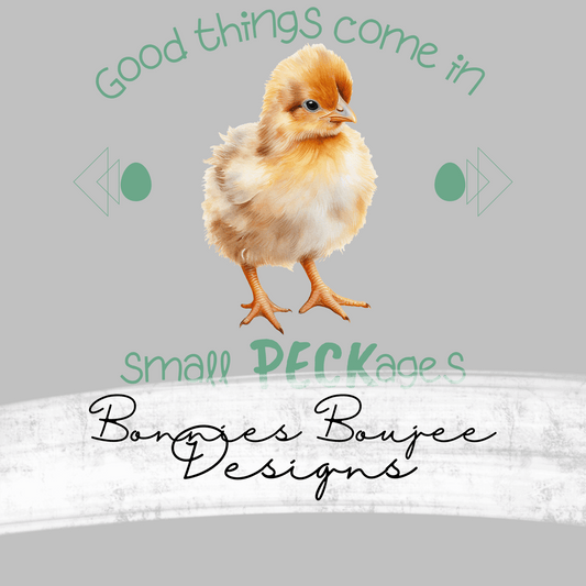 Baby Chick Small PECKages Sub PNG - Coordinating