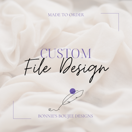 Custom File Design Order