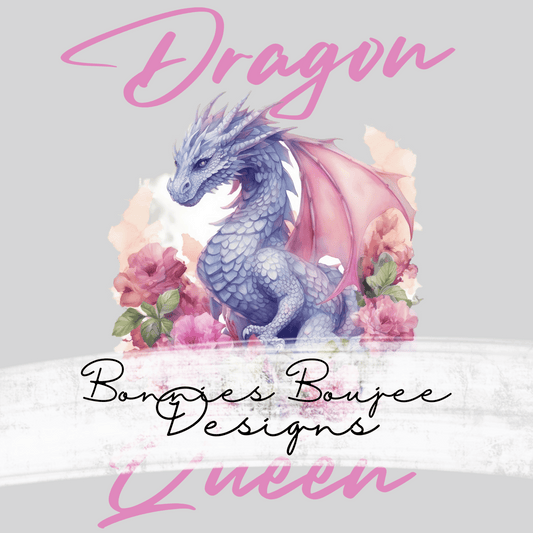 Dragon Queen Coordinating Sublimination PNG