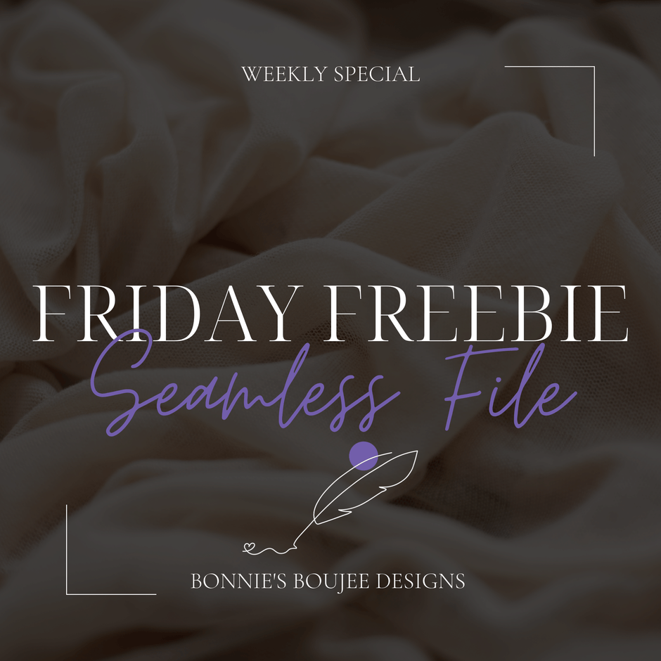Friday Freebie – Bonnie's Boujee Designs