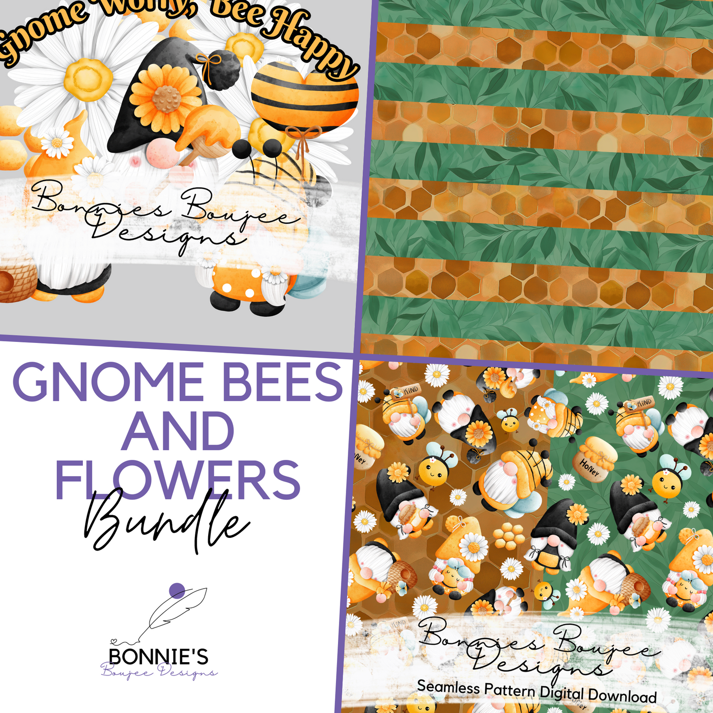 Gnome Bee Bundle Purchase