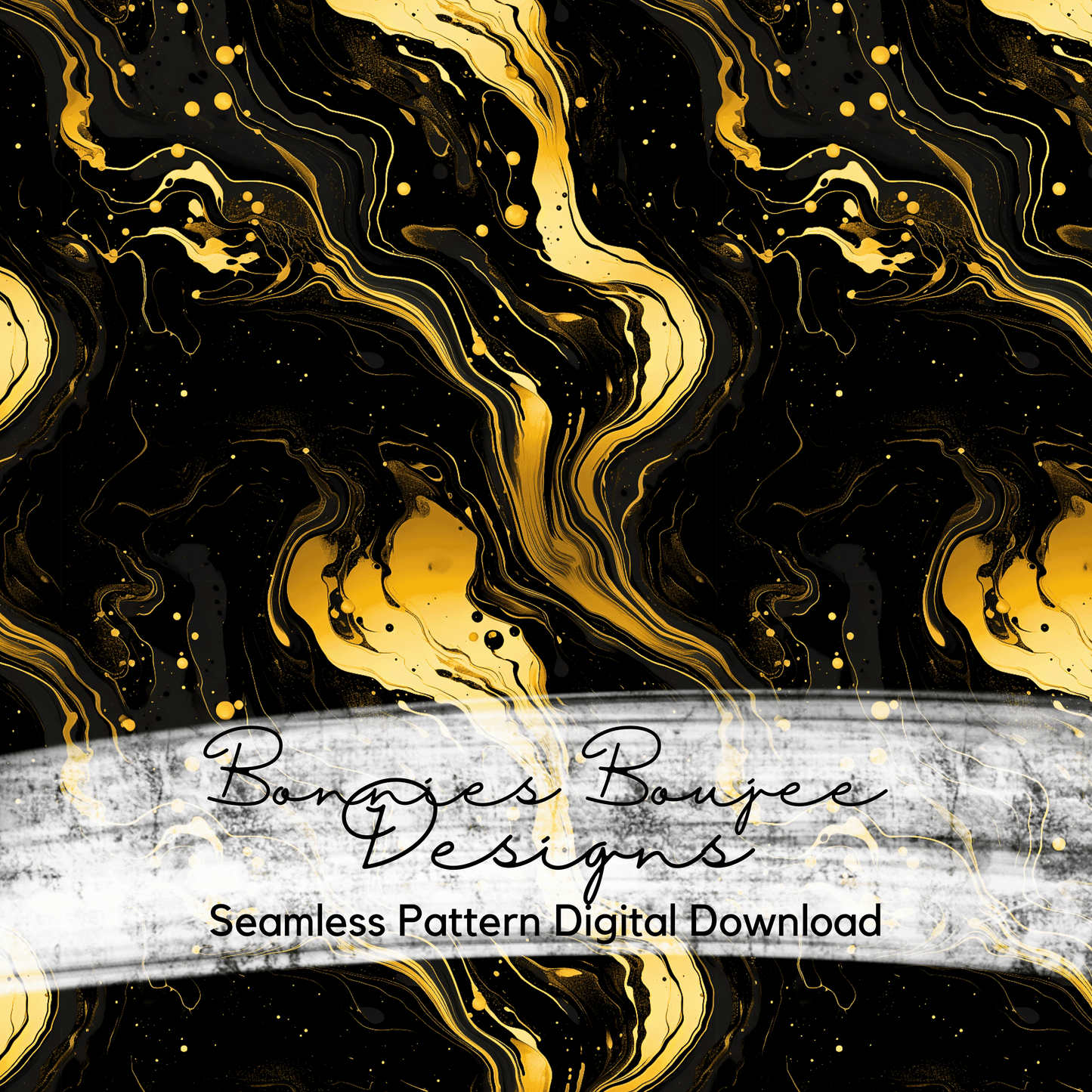 Black and Gold Marbled Seamless File