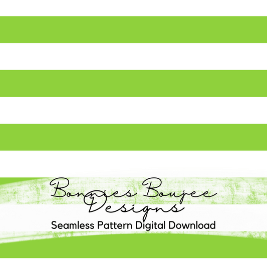 Green on White Stripes Seamless File