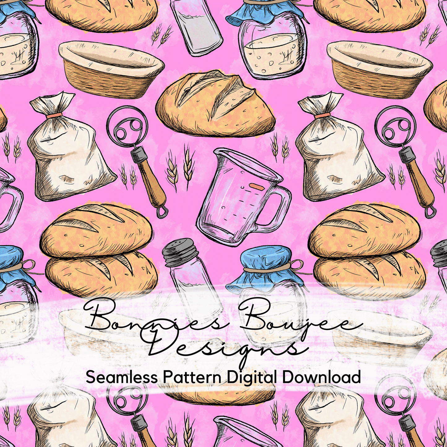 Sourdough Social Club Hand Drawn Bundle Purchase