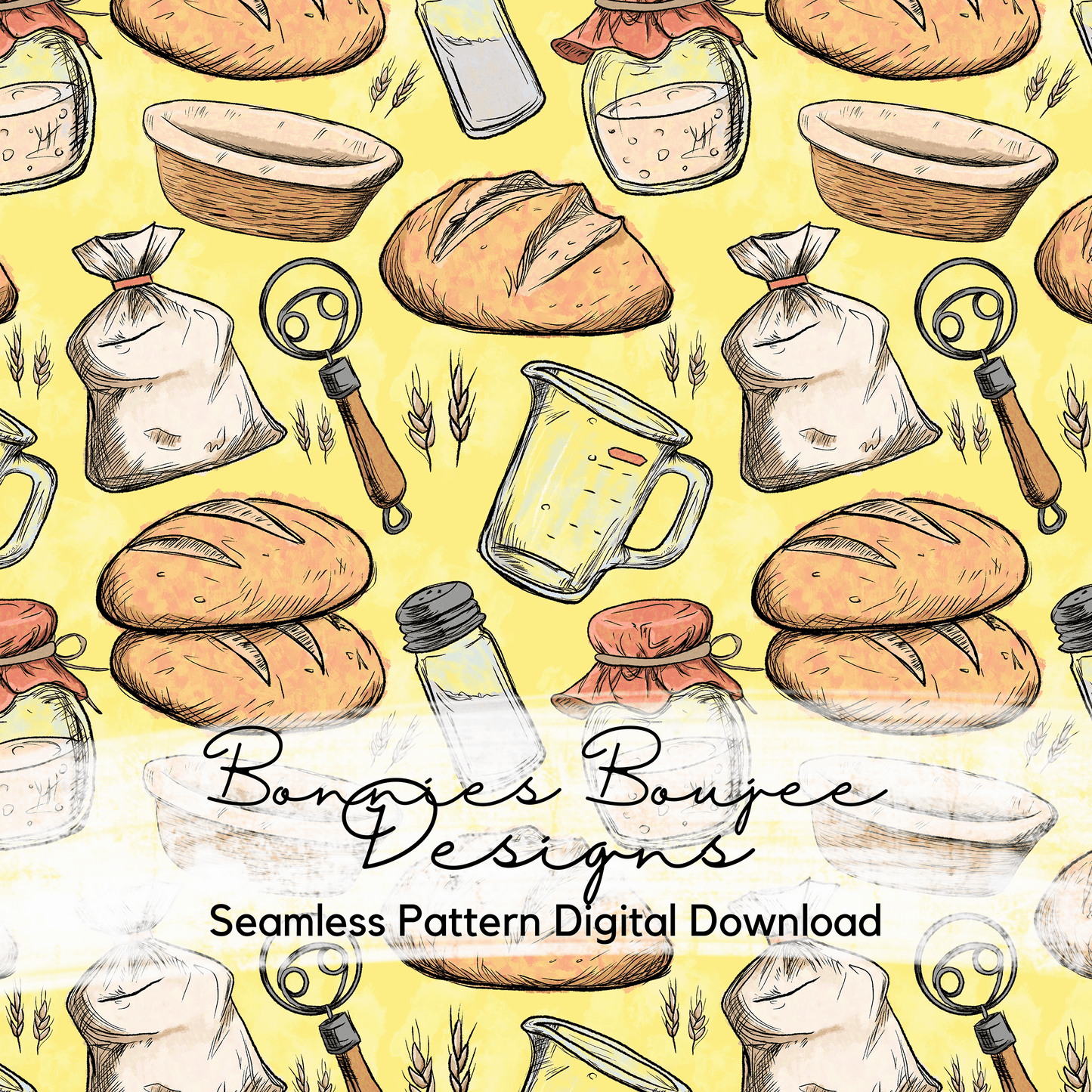 Sourdough Social Club Hand Drawn Bundle Purchase