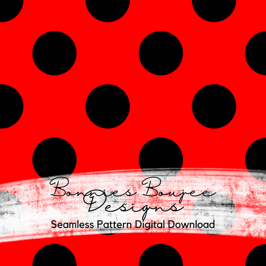 Ladybug Halloween Costume Seamless File