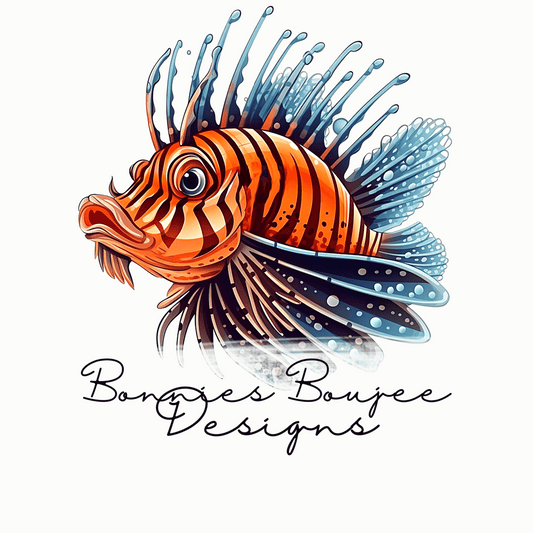 Lion Fish Sub PNG - Coordinating