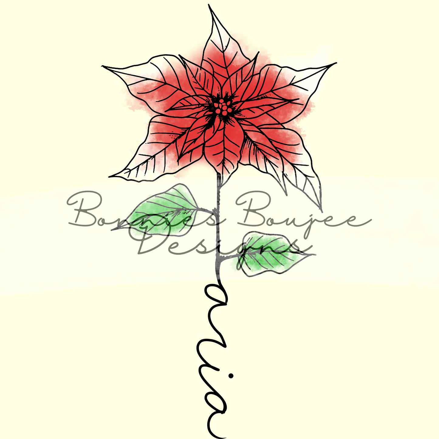 MARTINEZ's Family Birth Flowers Bundle