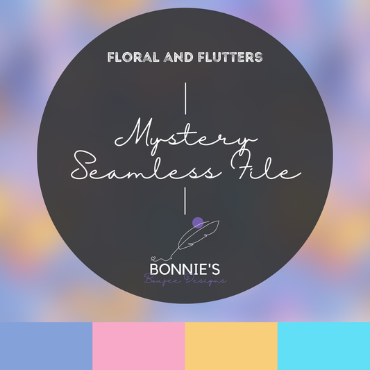 Mystery File Floral and Flutters Seamless File