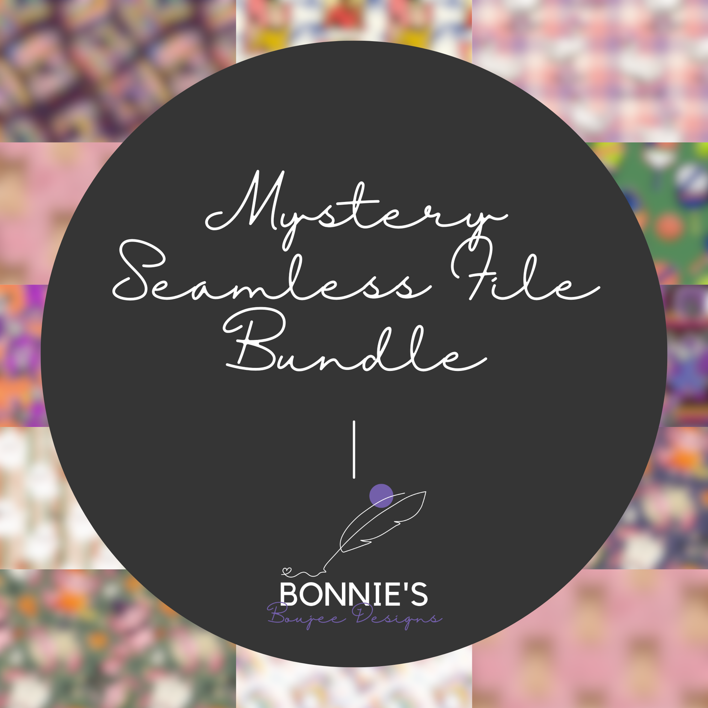 Mystery Seamless Designs for 2026 Birthday Bash Complete Bundle