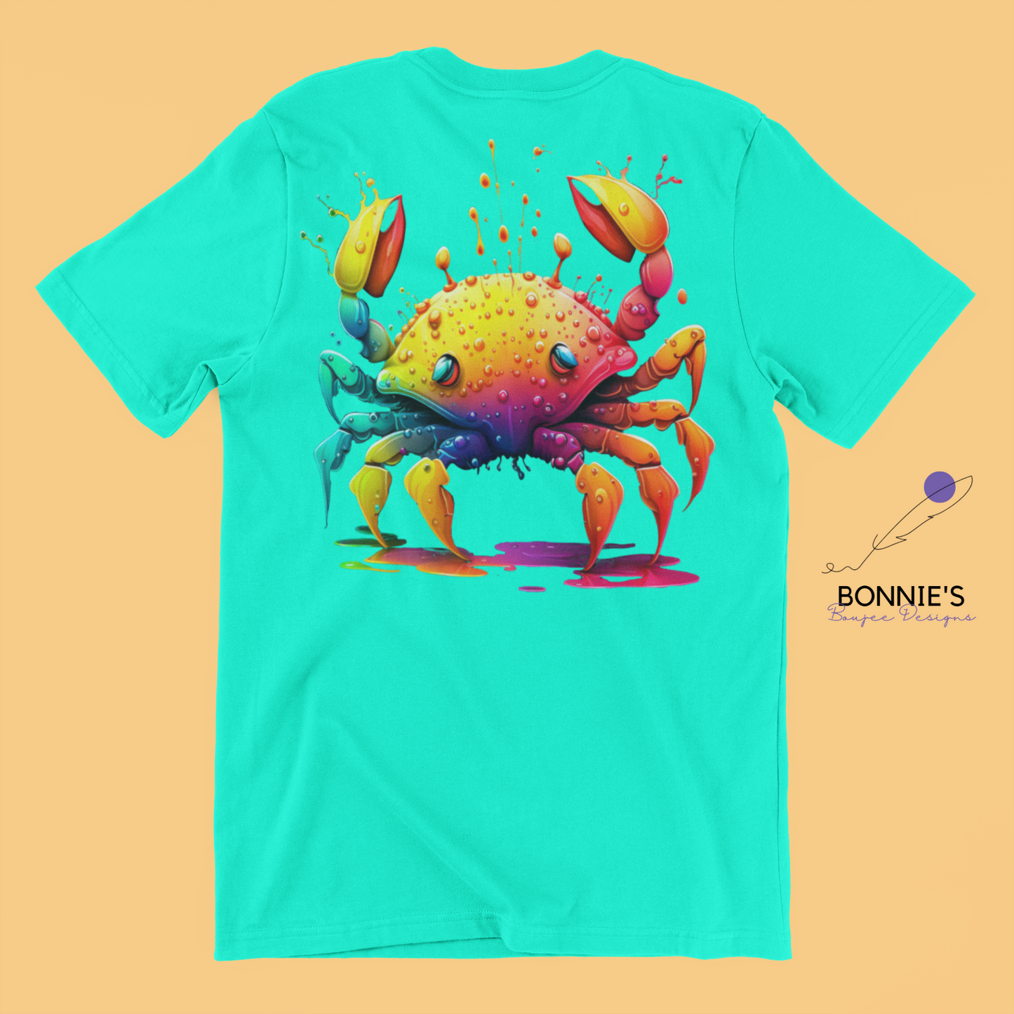 Summer Beach Crab Sub PNG - Coordinating