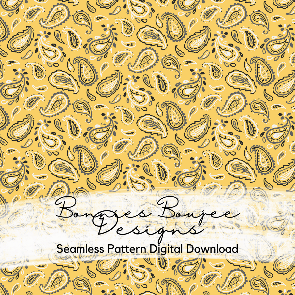 Yellow Bandana Seamless File