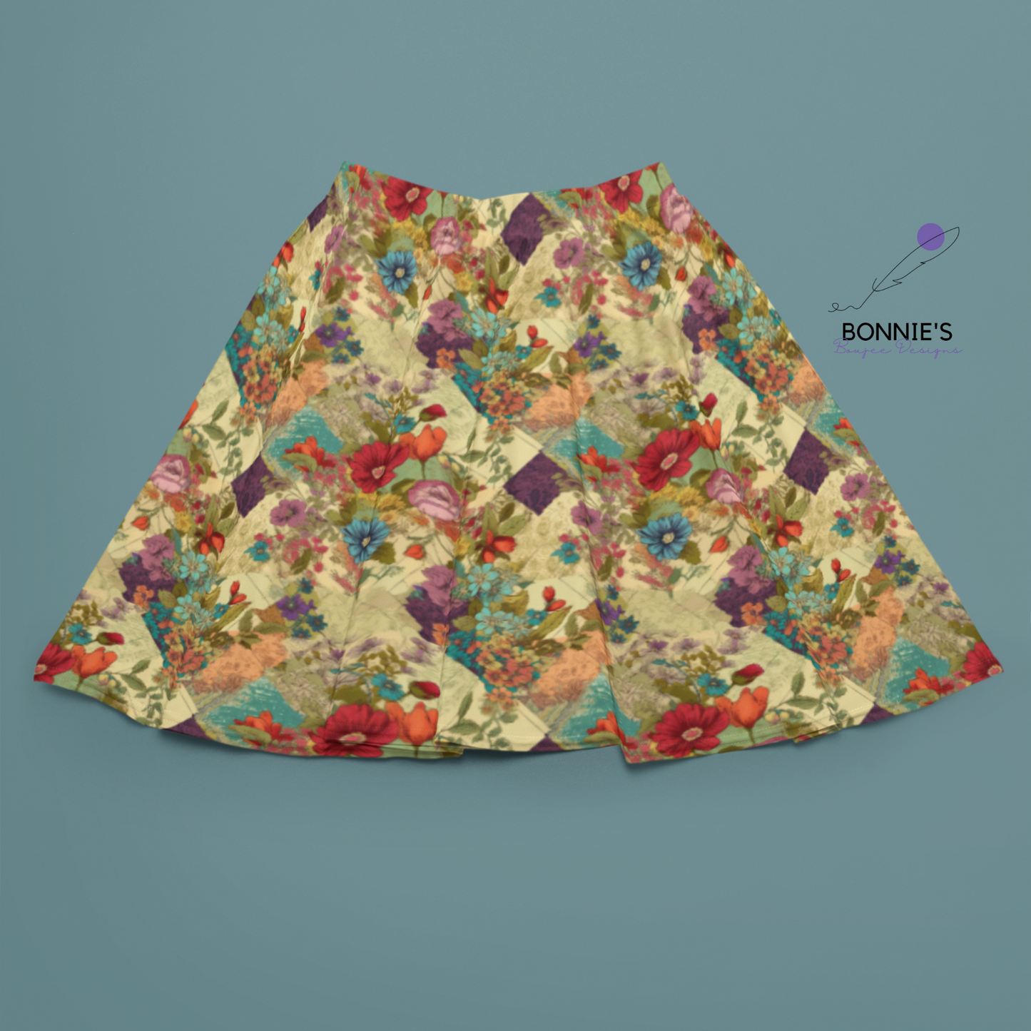 Floral Patchwork Seamless File