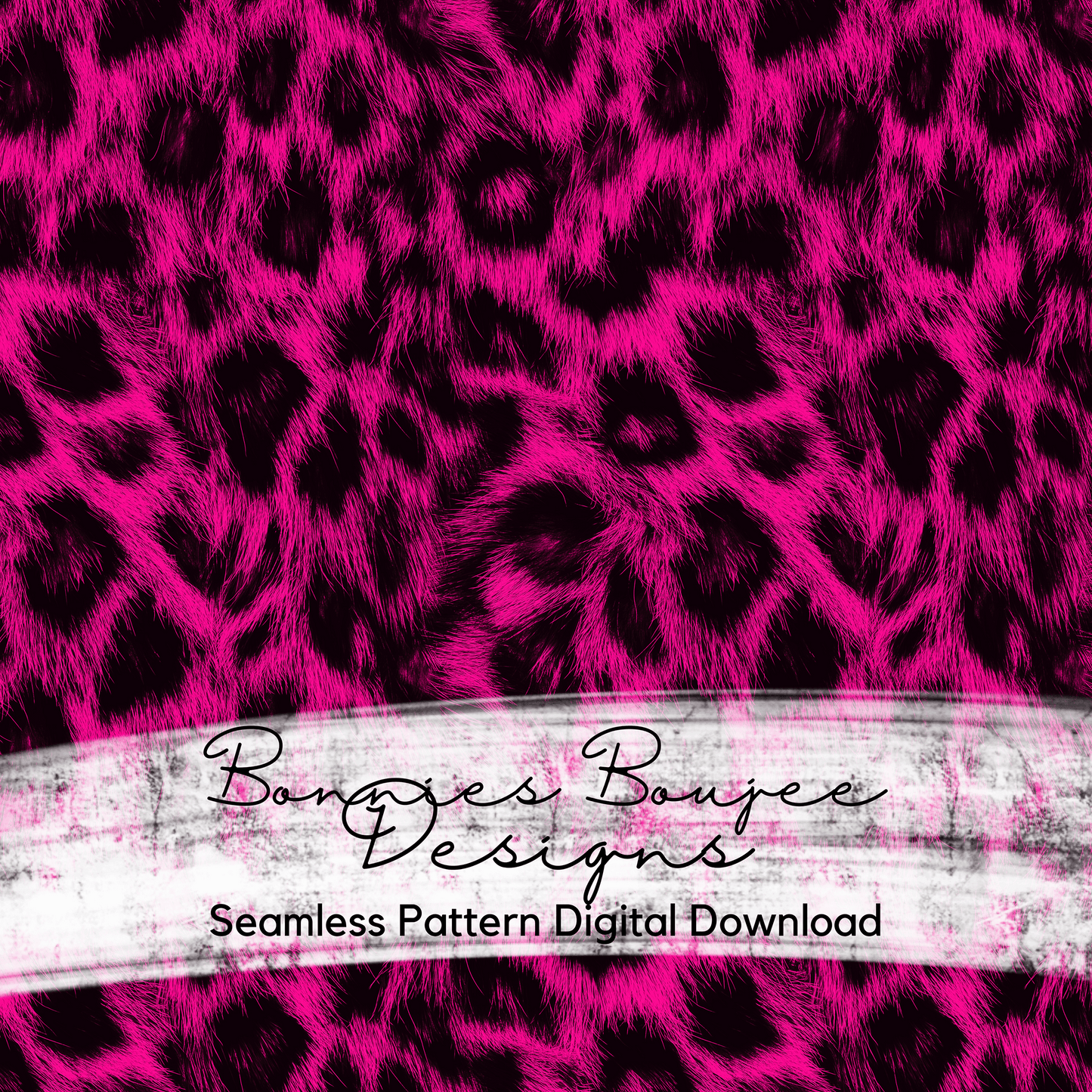 Textured Animal Print Faux Fur Seamless File - Multiple colorways
