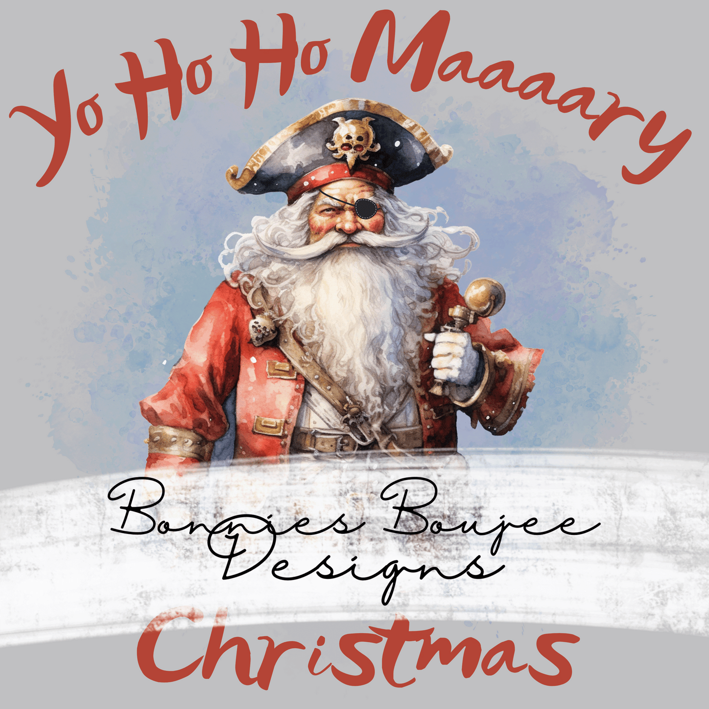 Pirate Santa - Sub PNG - Coordinating