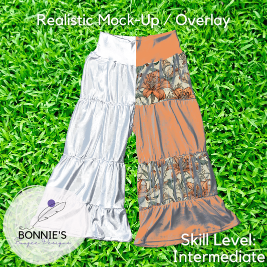 Mock-Up Adelyn Pants from RSD on Grass Background