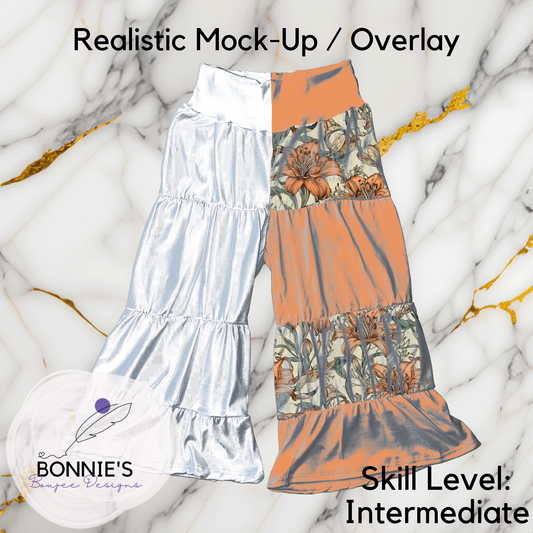 Mock-Up Adelyn Pants from RSD on Marble Background