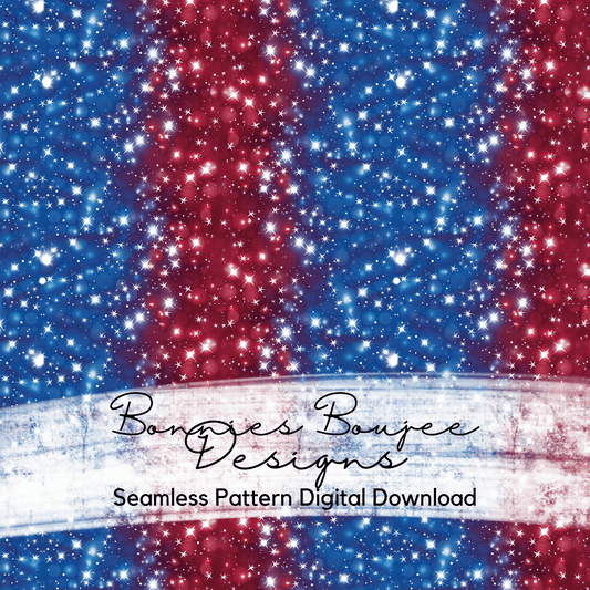 Red, White and Blue Glitter texture Seamless File