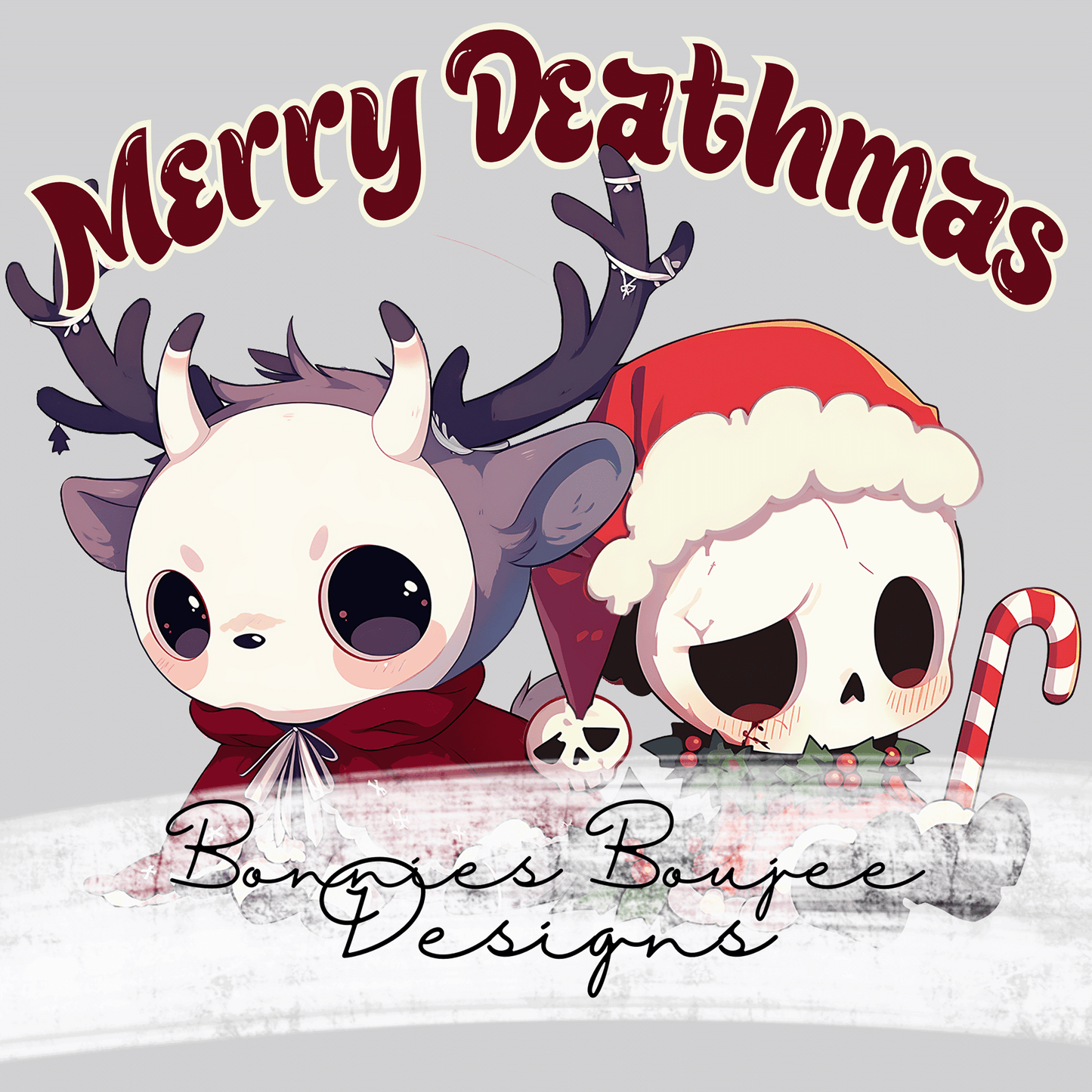 Merry Deathmas Sublimination PNG Coordinating