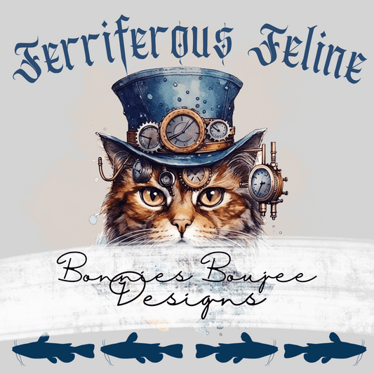 Steampunk Cat Sub PNG - Coordinating