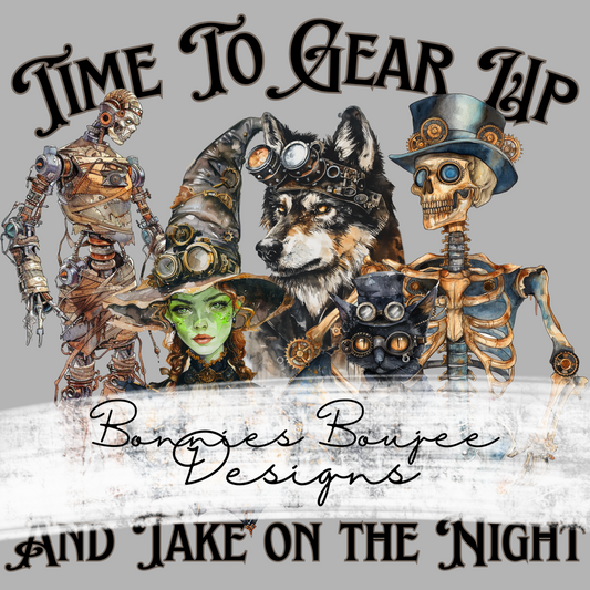 Steampunk Halloween Icons PNG - Coordinating