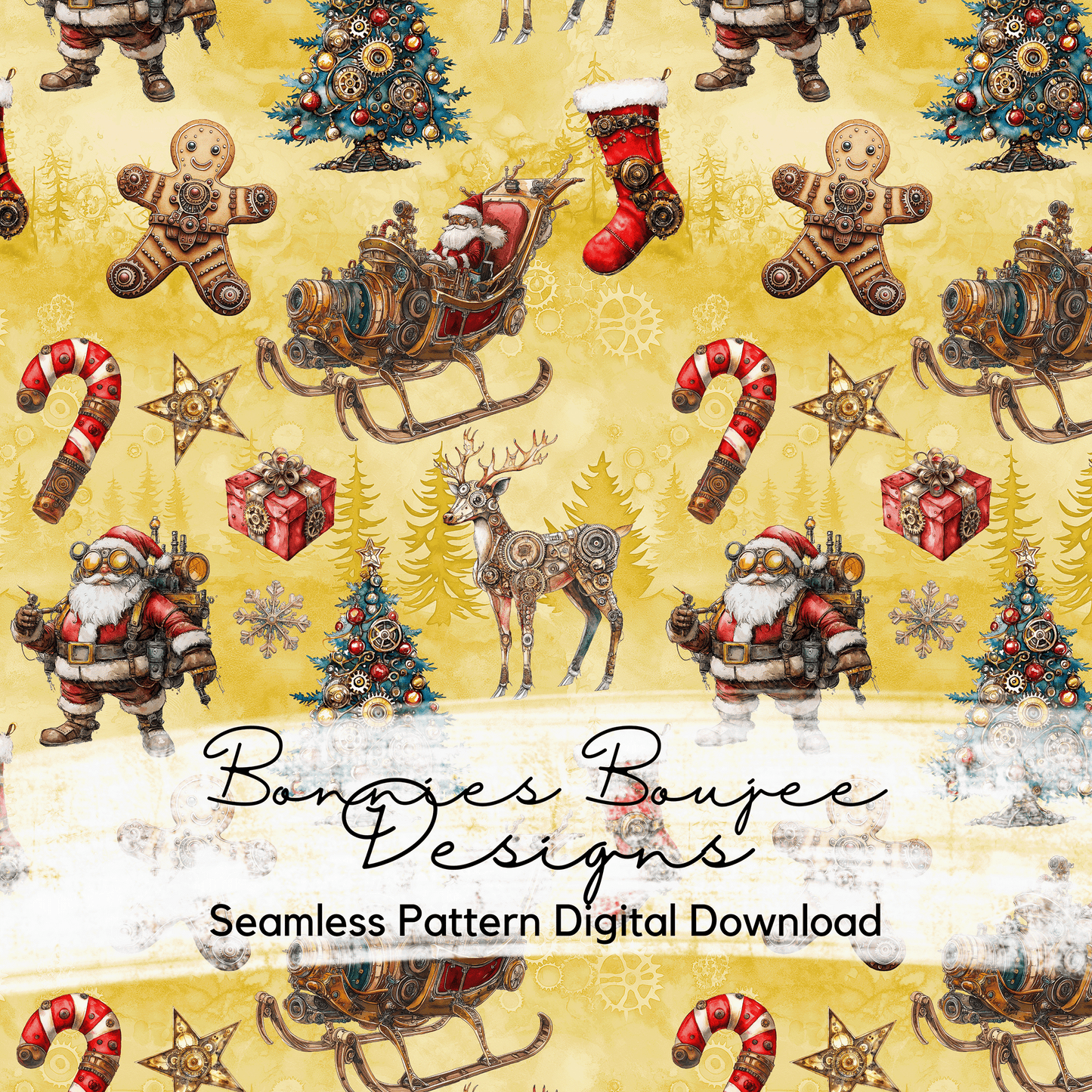 Steampunk Santa Sleigh Bundle Purchase